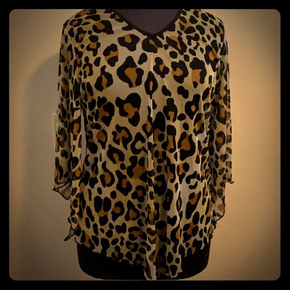 Sheer Animal print entertainer!